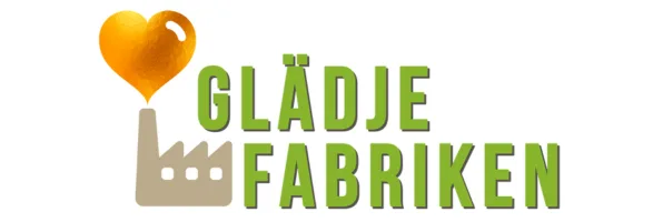 Glädjefabriken kundlogotyp - Webbyrå Umeå