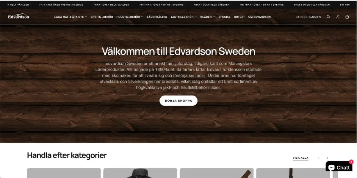 Edvardson - Webbdesign, SEO och Google Ads av Mera Kommunikation