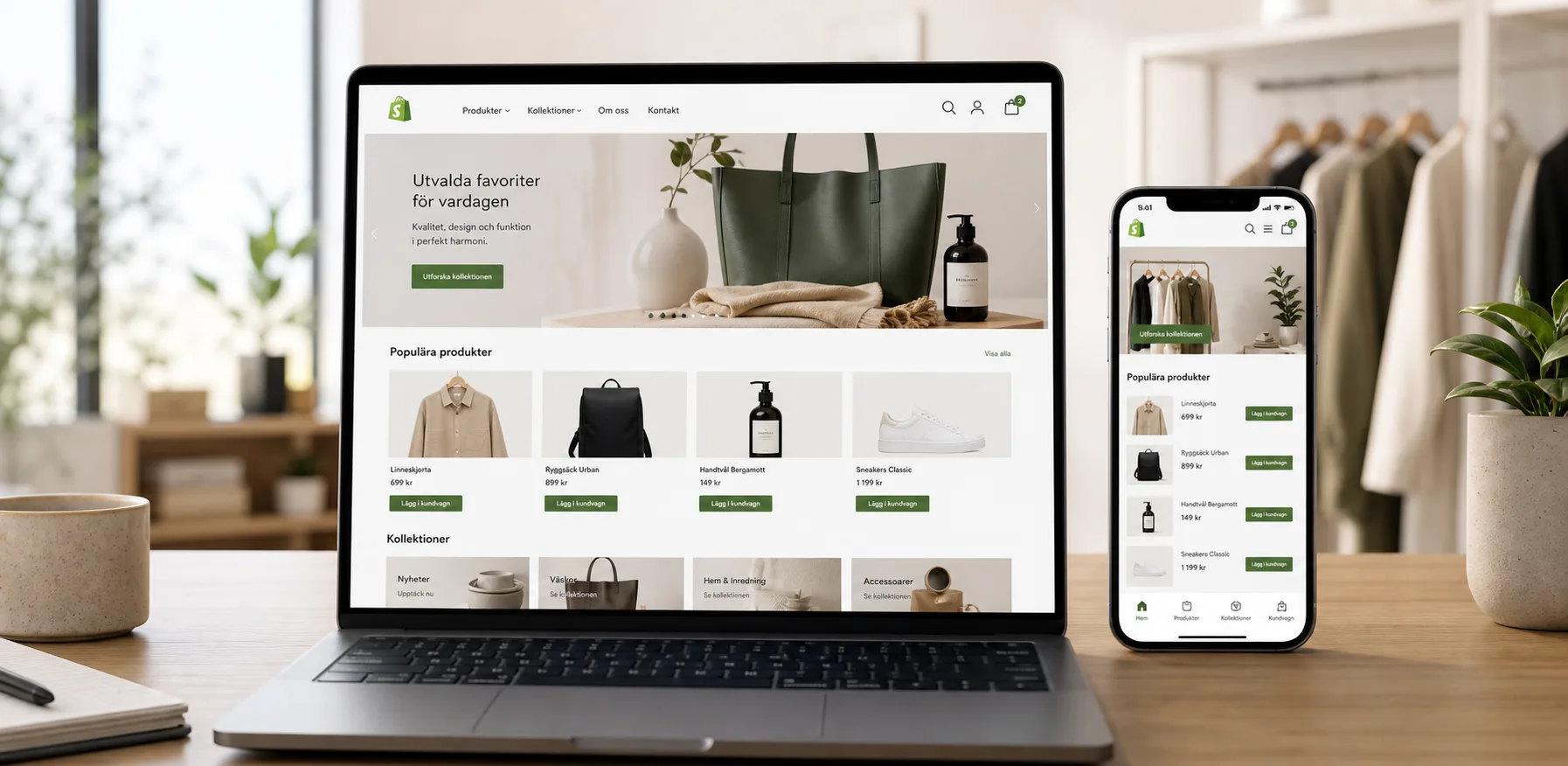 Shopify-butiker